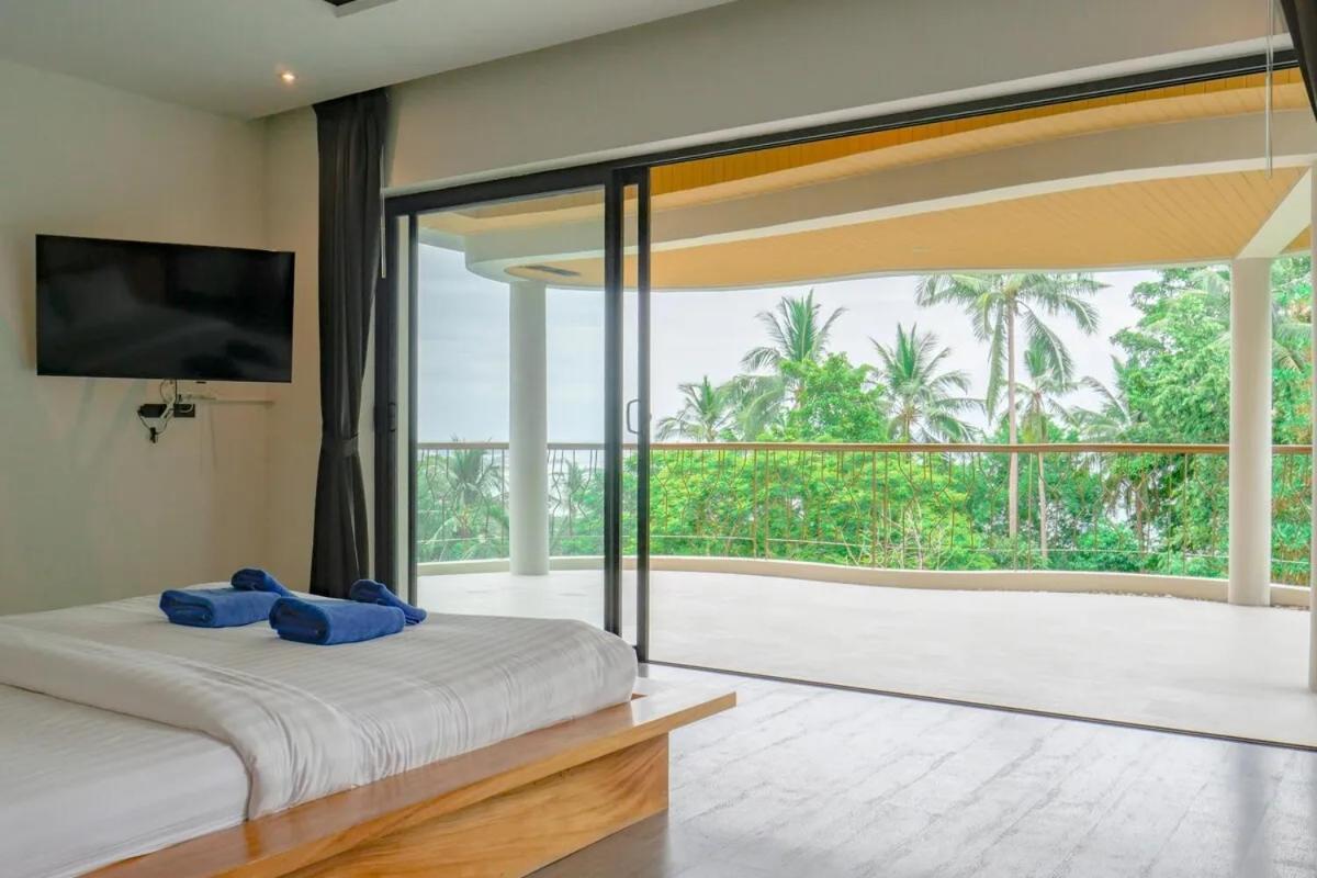 Villa Oikos 2Br - Private Infinity Pool & Seaview Praia Chaweng Exterior foto